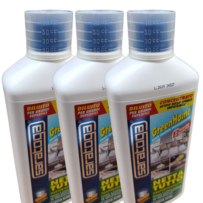 Saratoga Nettatutto detergente concentrato universale casa superfici 3 lt