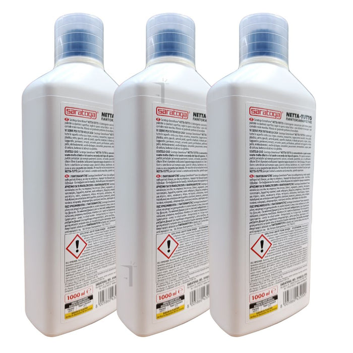 Saratoga Nettatutto detergente concentrato universale casa superfici 3 lt