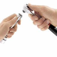 Cricchetto con sistema di trattenimento bussola attacco 1/2" Usag 237 1/2 BP