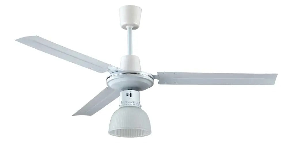 Ventilatore a Soffitto 3 Pale 70W con luce