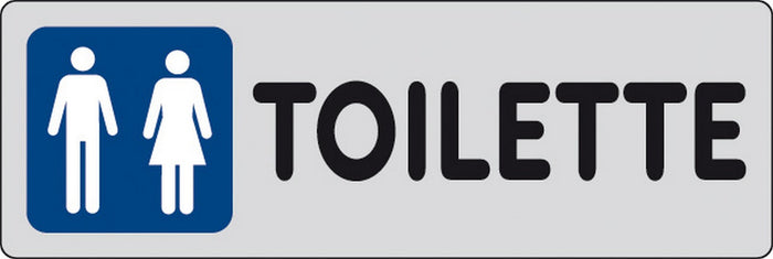 etichetta adesiva 150x50 toilette (m f) cod:ferx.26336