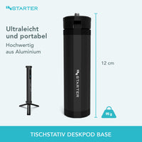 Instarter Spectar Tubo led RGB per illuminazione fotografica da 10 W, Luce studio per foto video bicolore, 3200-7500 K