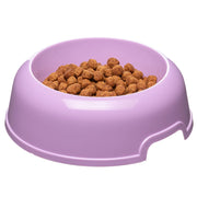 Ciotola per cani e gatti in plastica riciclata 3 litri Ø 33,5 cm con bordo antiscivolo e maniglie laterali Ferplast