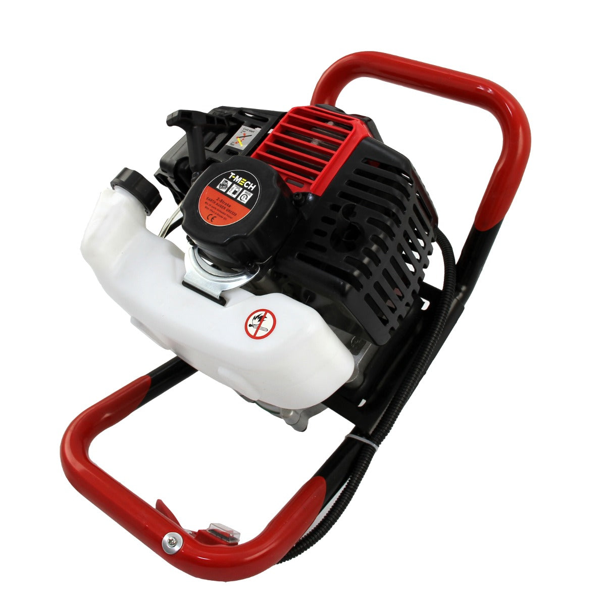 Coclea da Terra 3HP con 3 Trapani di Diverso Diametro & Kit di Sicurezza