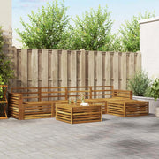 Set di divani da esterno 6 pcs Naturale 3373344