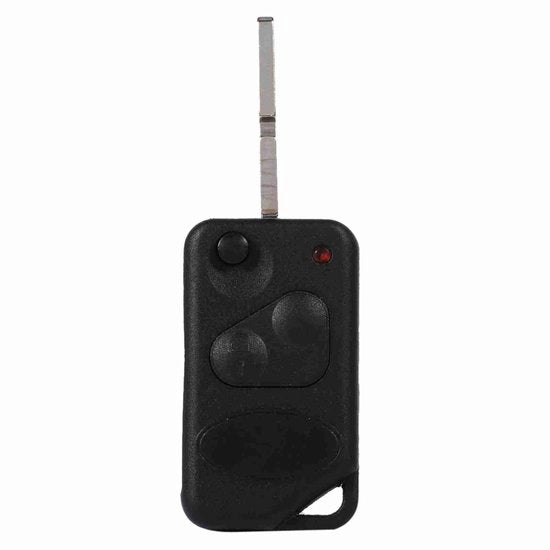 Chiave tascabile per auto - Sostituzione - Comando a distanza pieghevole - Plastica ABS di alta qualità - Leggero - Corrosione resistente - Incluso coltello non affilato - Chiave a forma di clessidra