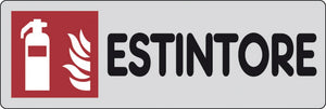 etichetta adesiva 150x50 estintore cod:ferx.26345