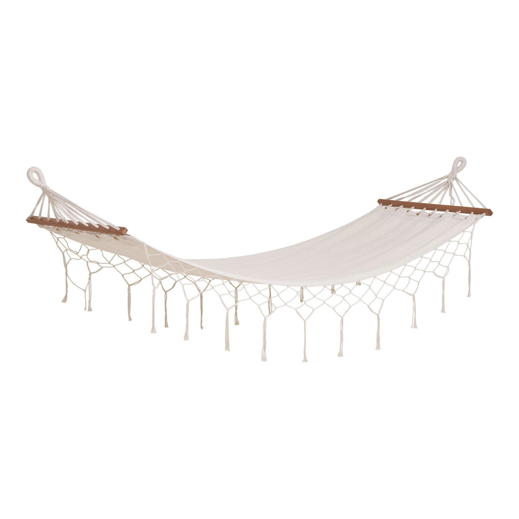 Amaca Edessa, Bianco, Cotone, 200x80x3 cm