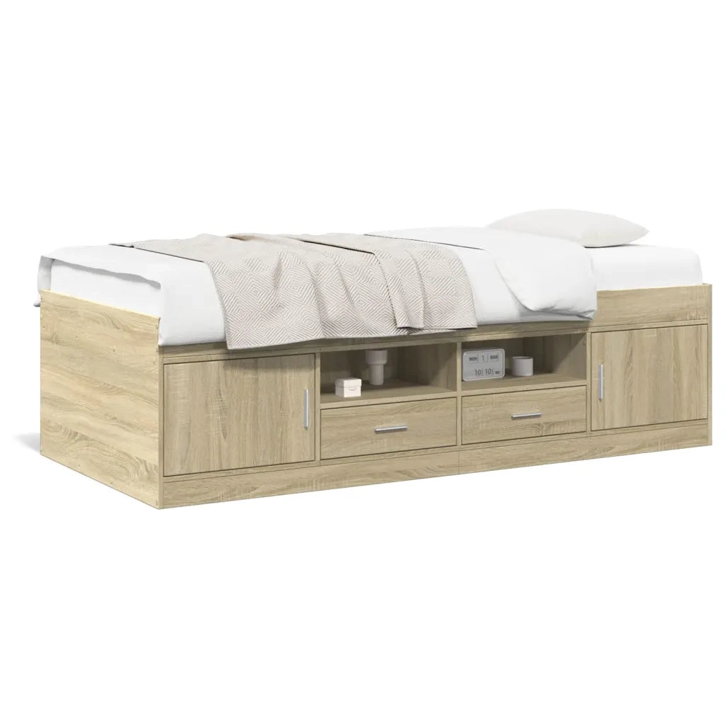 Divano Letto con Cassetti senza Materasso-Sofa Letto-Daybed 75x190 cm 753406
