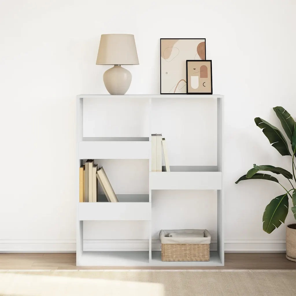 vidaXL Libreria/Divisorio Bianco 100x33x115 cm