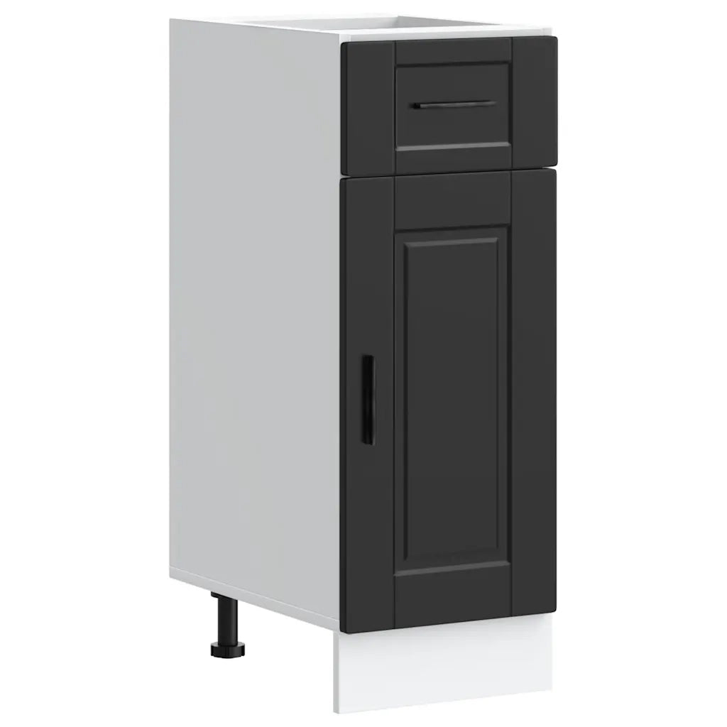 vidaXL Base da Cucina Porto Nero in Legno Multistrato
