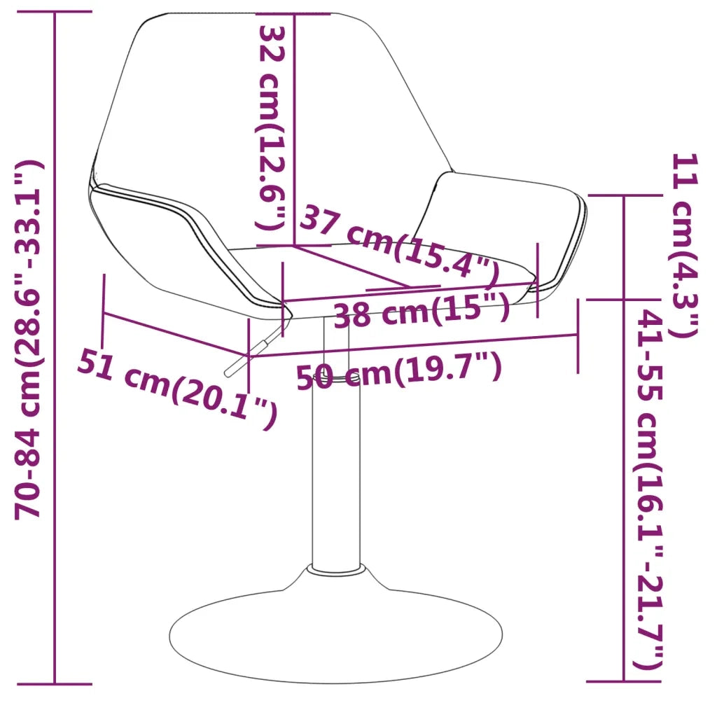 Sgabello da Bar Grigio Scuro in Velluto 339363