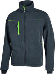 U-Power GIACCA PLUTON Col. Grigio/Verde Mis. XL