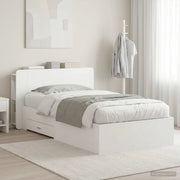 Telaio del letto con storage con testiera Bianco 80 x 200 cm 3433708
