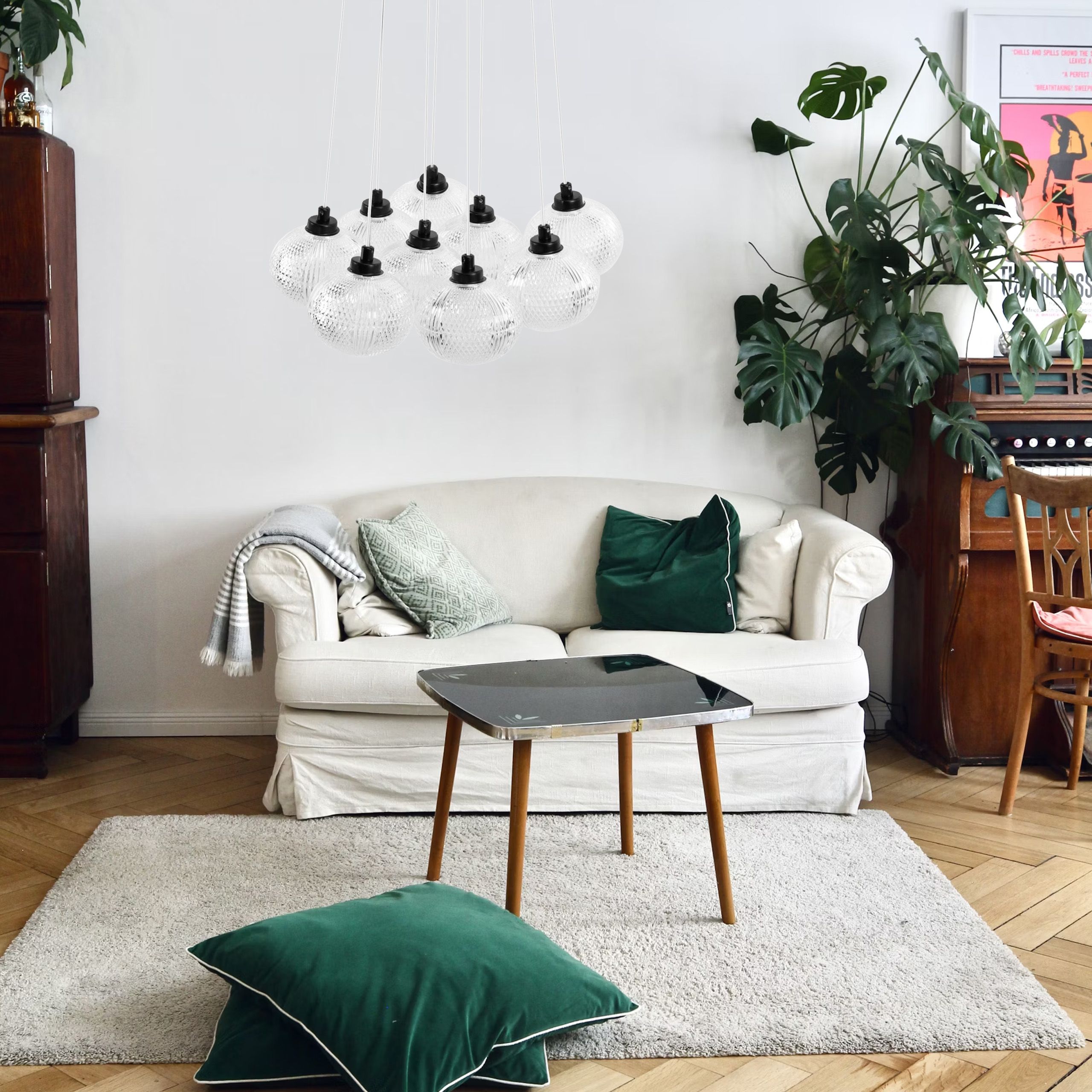 Lampada Ms022-9cp Black