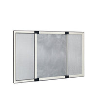 ZANZARIERA ESTENSIBILE 50X70CM AVORIO RAL 1013.