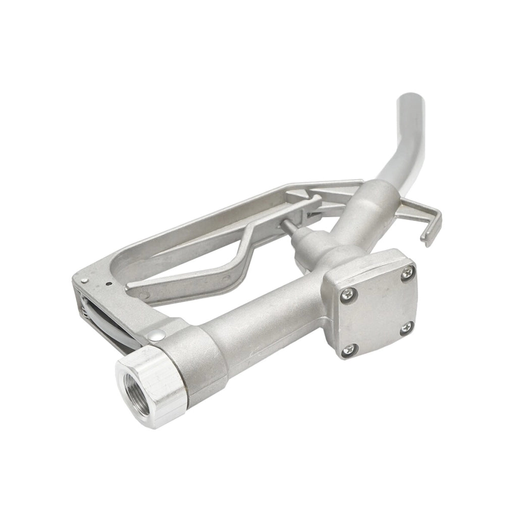 Pistola di trasferimento Carburante in Alluminio con Portata 0-60 L/min e Pressione di Lavoro di 1,8 Bar. Pistola per gasolio