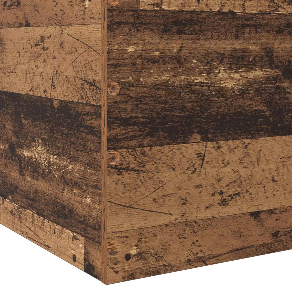 Struttura letto a pavimento Legno antico 80 x 200 cm 3429536