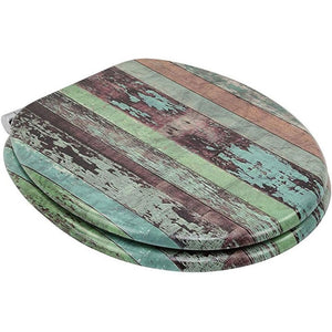 Sedile wc con abbassamento automatico e cerniere zincate sedil