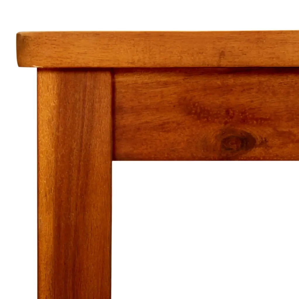 Tavolino da Giardino-Tavolo da Esterno-Tavolino da Patio 85x85x45 cm in Legno Massello di Acacia