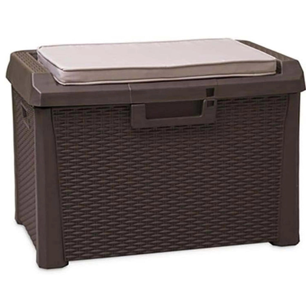 Toomax Baule Esterno 125L con Ruote Santorini Marrone
