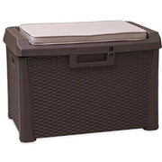 Toomax Baule Esterno 125L con Ruote Santorini Marrone