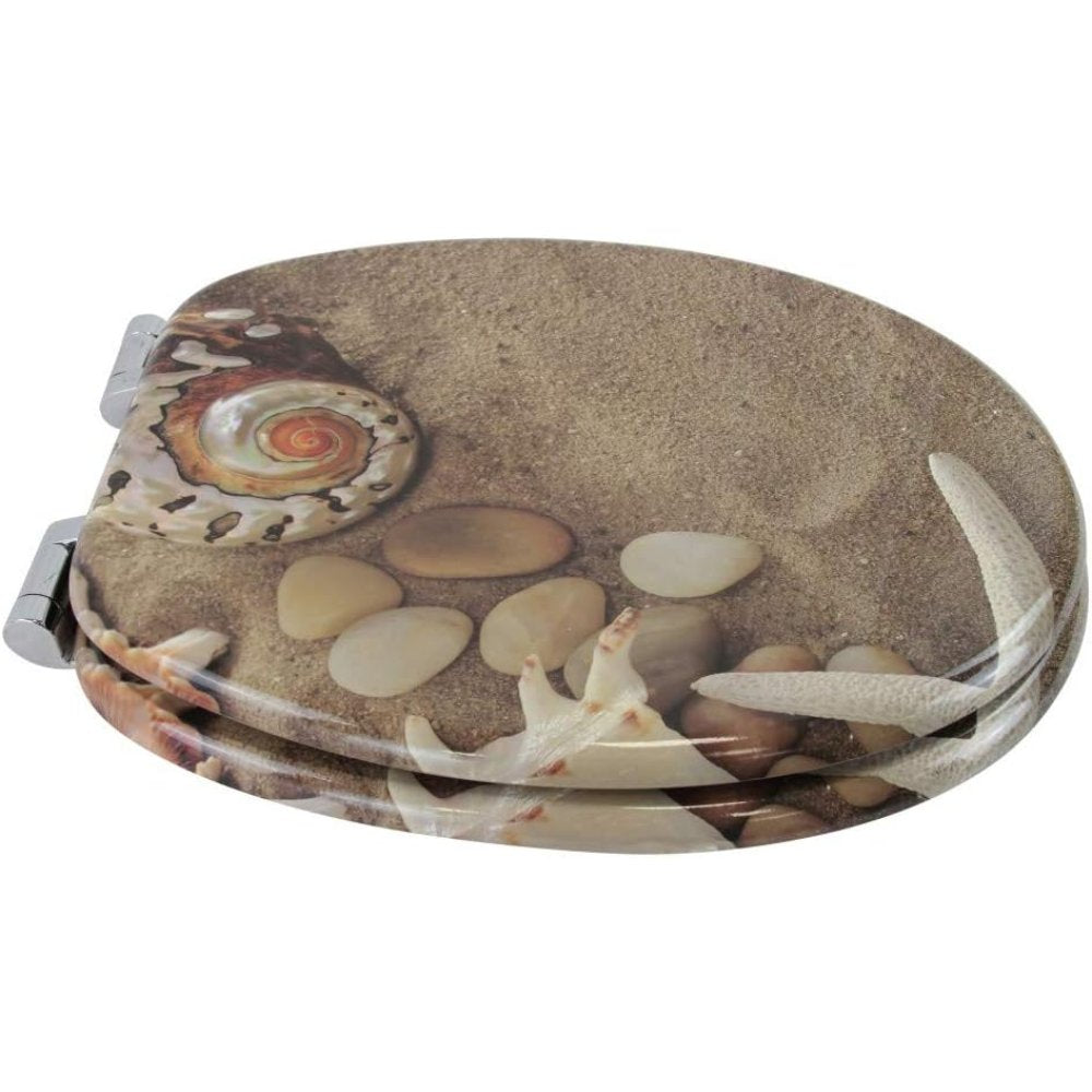 Sedile wc con abbassamento automatico e cerniere zincate sedil