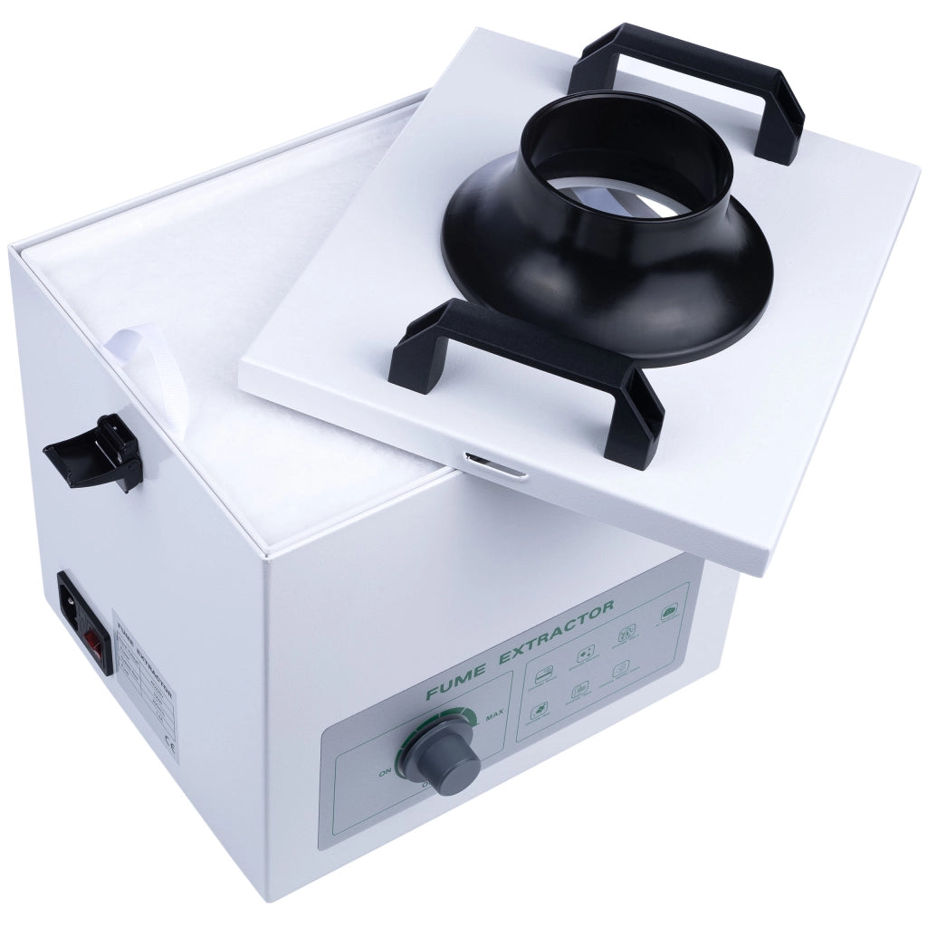 Pochlattore Fumi Rosfix XL100 – 100W, 200 m³/h | Filtro HEPA + Carboni | Rame 77 cm | ≤55 dB
