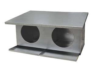 COLOMBAIA A DUE POSTI- - mm 620 x 310 x 300h - 2 pezzi