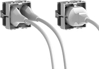 Presa schuko bipasso per Bticino Living Light Antracite 4box 4B.L.H21