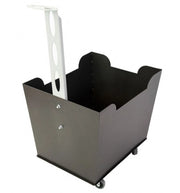 CARRELLO PORTALEGNA TROLLEY FERRO BATTUTO CRUCCOLINI CARRELLI PORTA LEGNA