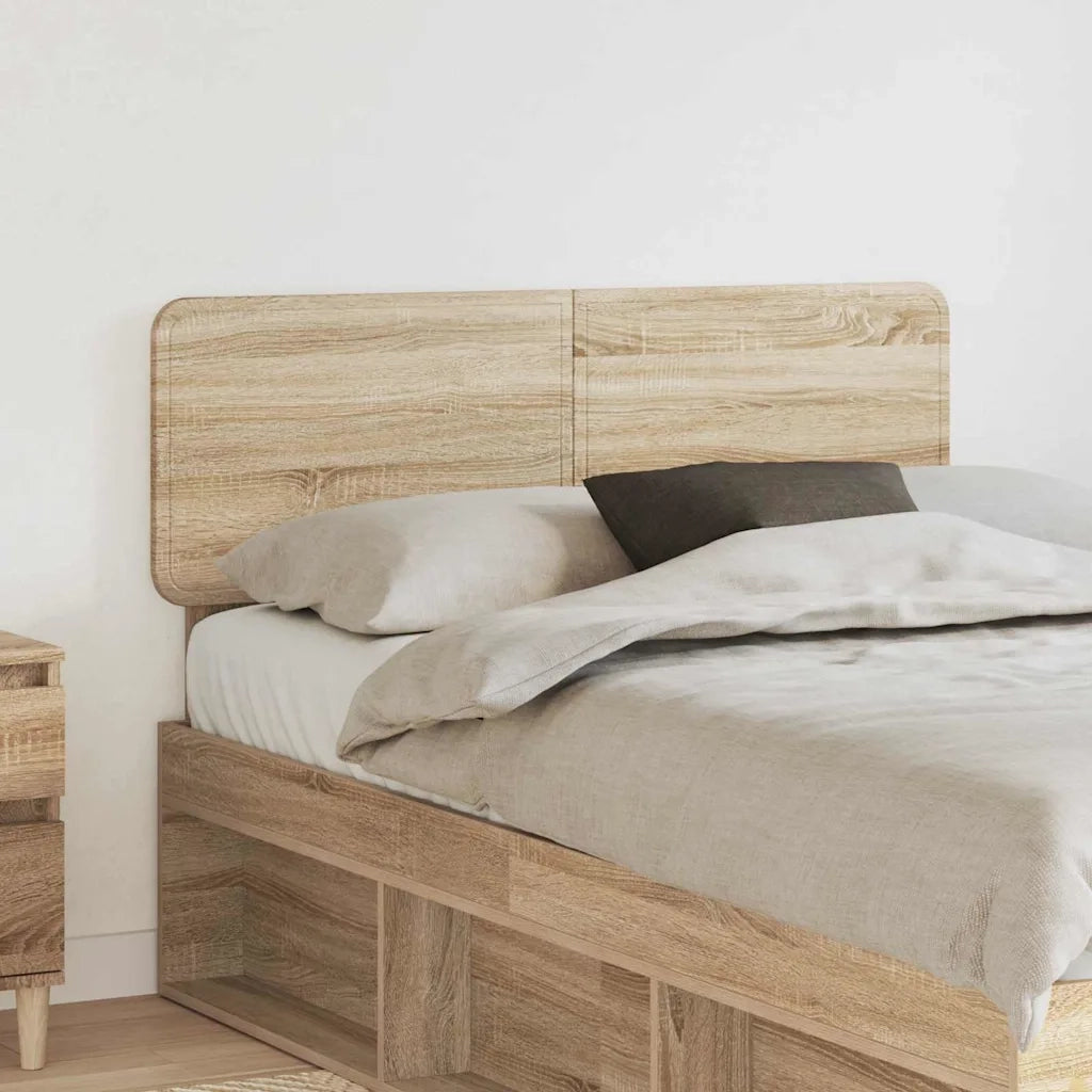 Testiera-Testata-Testiera Decorativa Rovere Sonoma 135 cm Legno multistrato 695187