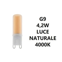 G9 LAMPADINA A LED 4,2W LUCE NATURALE 4000K 470 LUMEN BOT LIGHTING