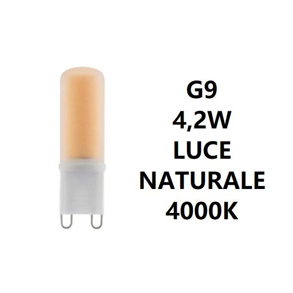 G9 LAMPADINA A LED 4,2W LUCE NATURALE 4000K 470 LUMEN BOT LIGHTING