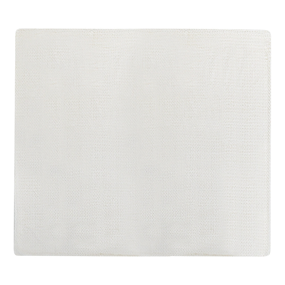 Copriletto Bianco 200 x 220 cm Poliestere Pelliccia in rilievo Motivo decorativo Copriletto Design Classico Camera da Letto