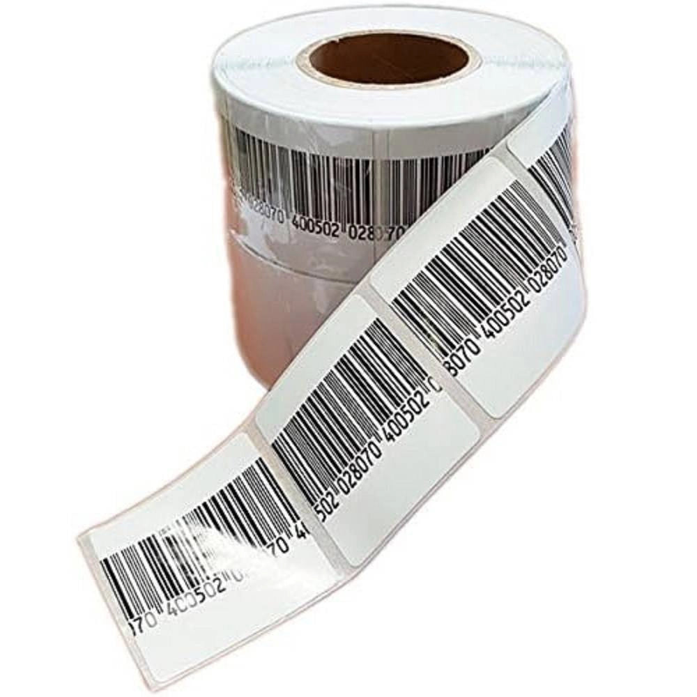 Trade Shop - Confezione 1000 Etichette Etichetta Antitaccheggio Ferlabel 40x40 Mm Antifurto -