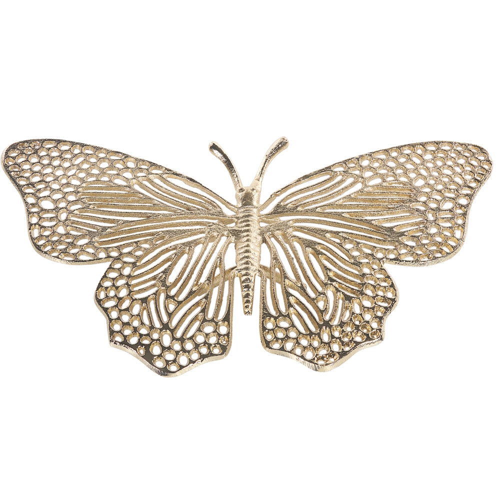 Decorazione domestica Metallo oro Farfalla a forma di tavola Figurina Design industriale moderno