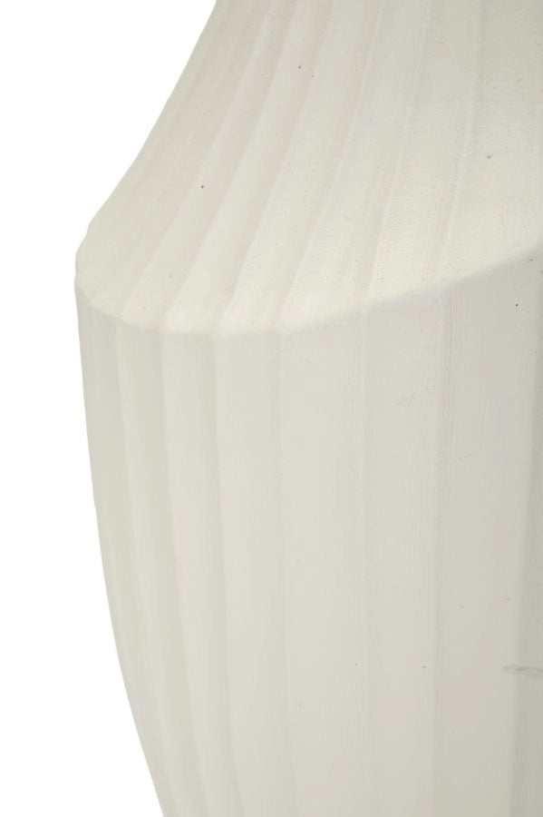 Vaso Ice Ø22,5x38 cm in Mgo Crema