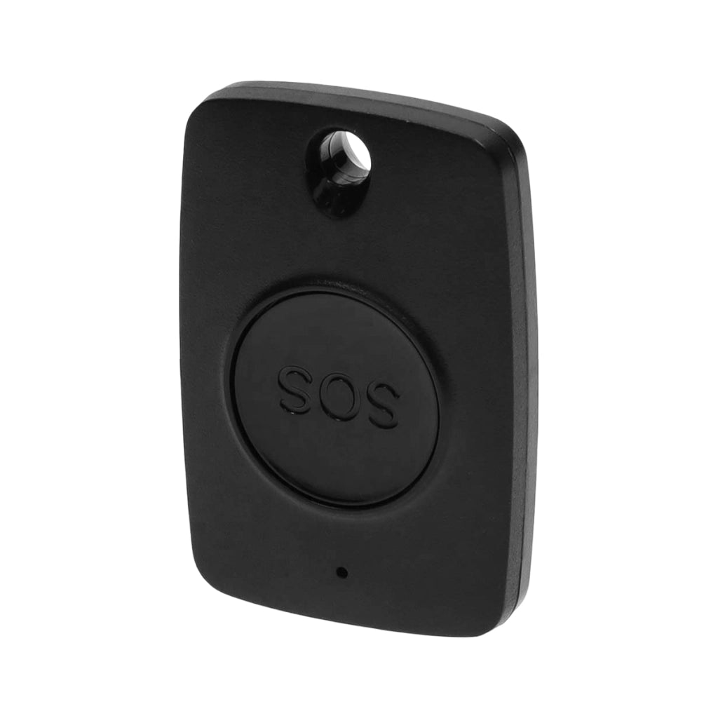 Pulsante di Emergenza SOS Connesso Zigbee 3.0 con Laccetto da Collo Nero Nedis