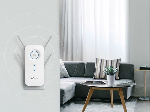 TP-Link RE650 moltiplicatore di rete Trasmettitore di rete Bianco 10, 100, 1000 Mbit/s