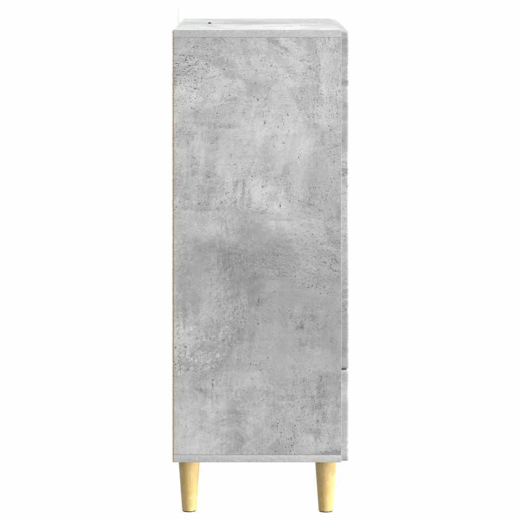 Credenza Grigio Cemento 66 x 34,5 x 95 cm Legno ingegnerizzato 895128