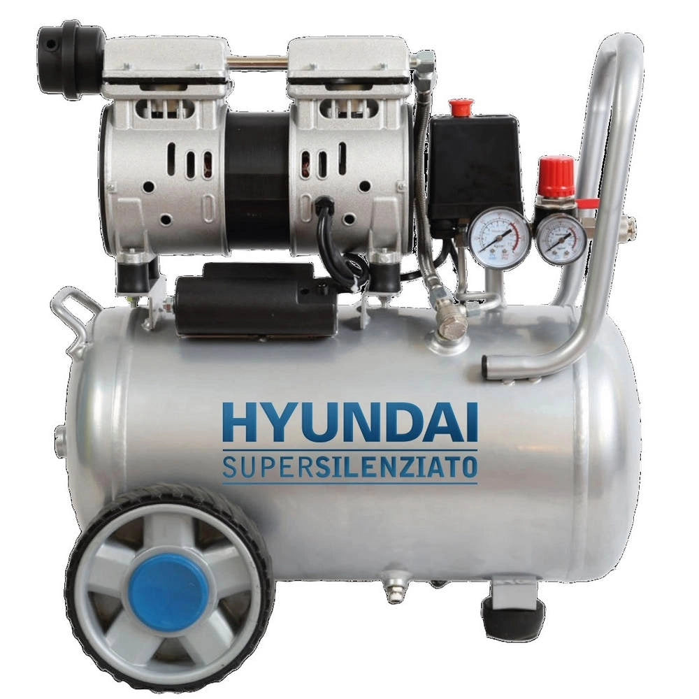 Compressore Aria Supersilenziato Hyundai 65700 da 24L