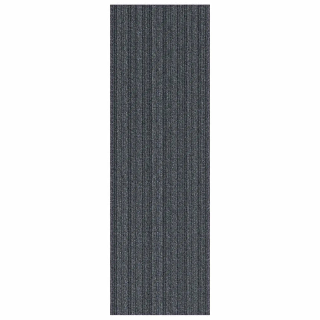 Runner in Moquette Grigio 80 x 300 cm Tessuto