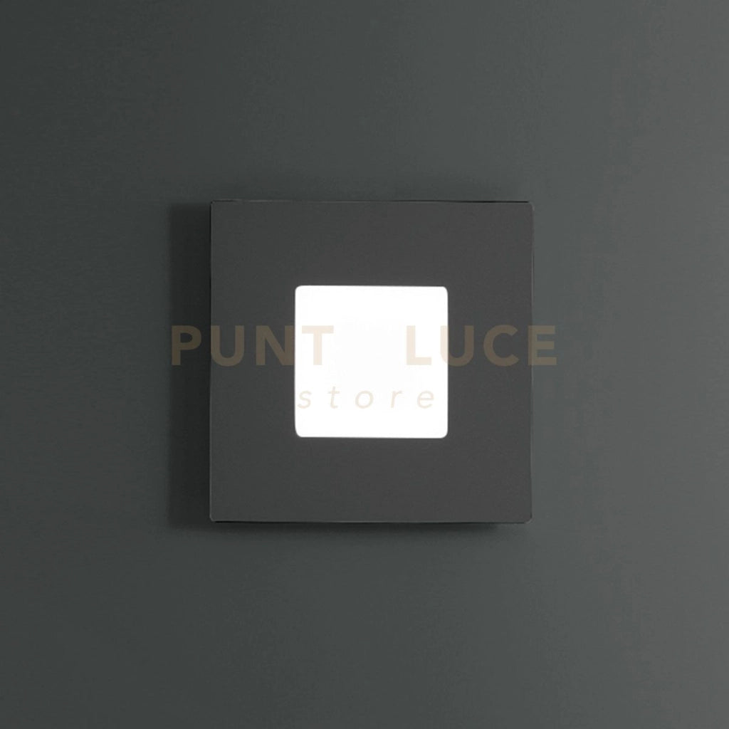 BILDE P/G - PLAFONIERA COLORE NERO A LED 3000K 5600LM 56W DIMMERABILE  64CM