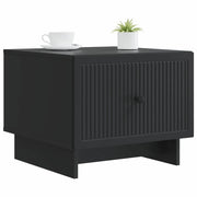 Tavolino da salotto | Tavolino da caff¨¨ | Tavolino da Soggiorno Nero 49 x 50 x 40 cm Legno ingegnerizzato