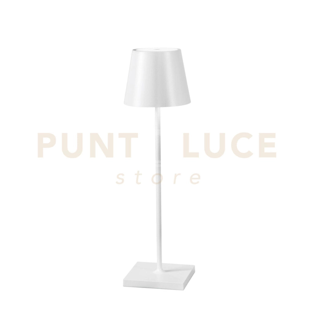 LAMPADA DA TAVOLO RICARICABILE LED DRINK BIANCA 2,2W 190LM 3000K DIMMERABILE IP54 10X36CM