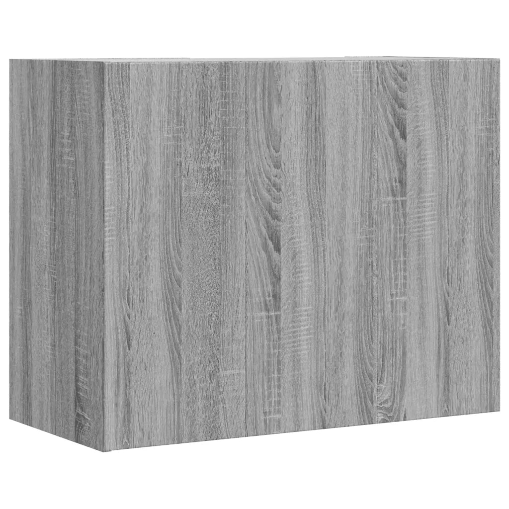Armadietto a Muro | Mobile a Parete Grigio Sonoma 75x35x60 cm in Truciolato