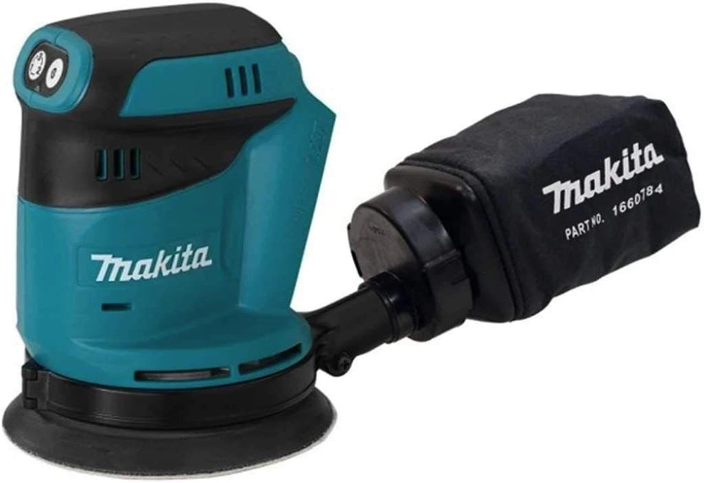 MAKITA Kit MK404 (Trapano a Percussione DHP482 + Sega Circolare DSS610 + Seghetto Alternativo DJV182 + Levigatrice Orbitale DBO180 + 2 Batterie 5,0 Ah + Caricabatterie + LXT600)