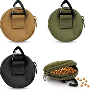 Set di 3 sacchetti per snack per cani portatili - Sacchetti per snack per cani a manubrio - Ideali per viaggi - Uscita di cani quotidiana