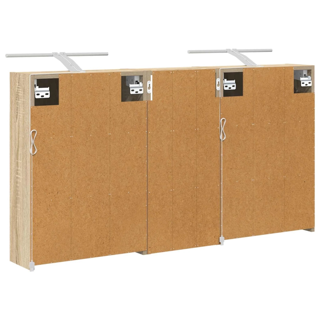 Set di Armadi da Bagno 3 pcs 116 x 16 x 62,5 cm 3403818